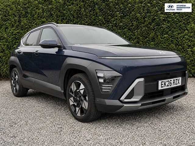 Hyundai KONA 1.6 h-GDi Ultimate SUV 5dr Petrol Hybrid DCT Euro 6 (s/s) (138 ps) Blue