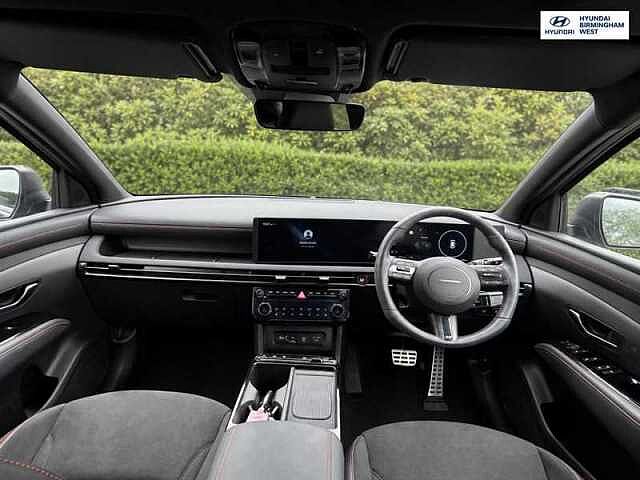 Hyundai TUCSON 1.6 T-GDi N Line S SUV 5dr Petrol Hybrid Auto Euro 6 (s/s) (215 ps) Grey