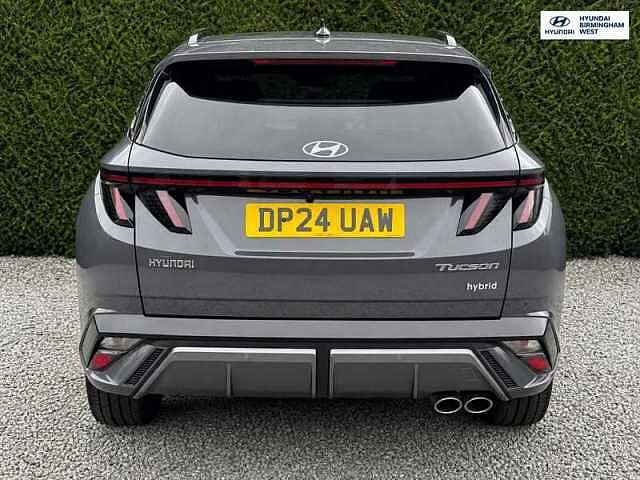 Hyundai TUCSON 1.6 T-GDi N Line S SUV 5dr Petrol Hybrid Auto Euro 6 (s/s) (215 ps) Grey