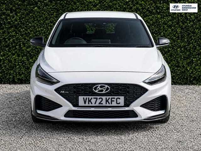Hyundai I30 1.5 T-GDi MHEV N Line Hatchback 5dr Petrol Hybrid Manual Euro 6 (s/s) (159 ps) White