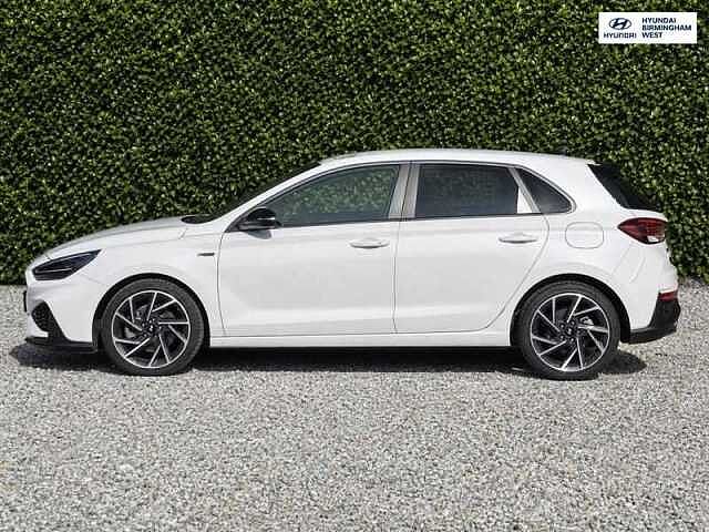 Hyundai I30 1.5 T-GDi MHEV N Line Hatchback 5dr Petrol Hybrid Manual Euro 6 (s/s) (159 ps) White