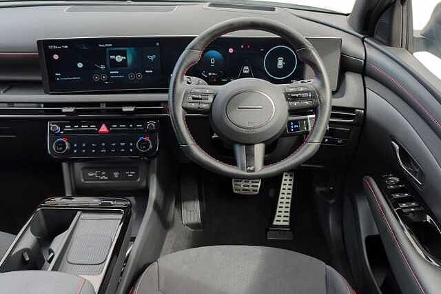 Hyundai TUCSON 1.6T Hybrid N Line S 5dr Auto White