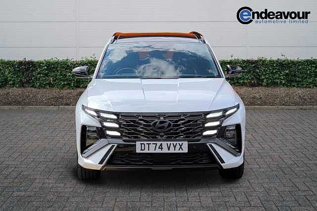 Hyundai TUCSON 1.6T Hybrid N Line S 5dr Auto White