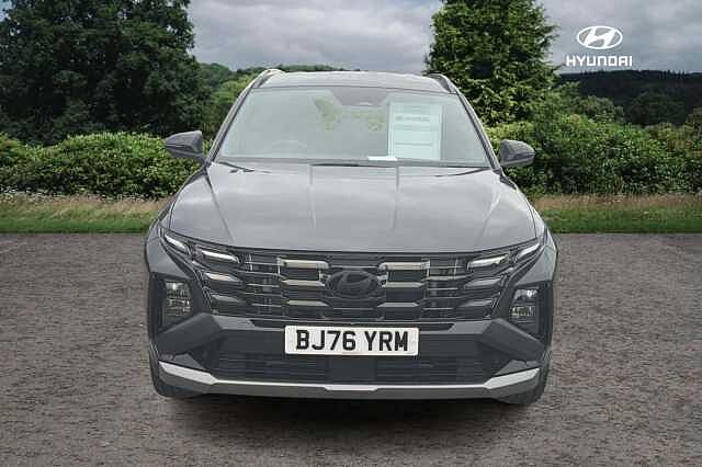 Hyundai TUCSON 1.6T Hybrid Black Line SUV 5dr Petrol Hybrid Auto Euro 6 (s/s) (239 ps) Green