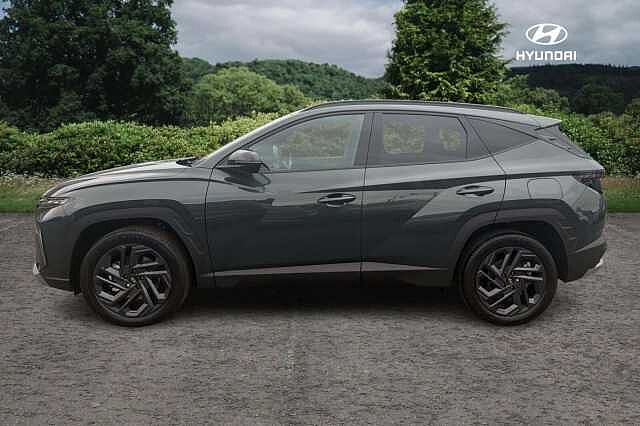 Hyundai TUCSON 1.6T Hybrid Black Line SUV 5dr Petrol Hybrid Auto Euro 6 (s/s) (239 ps) Green