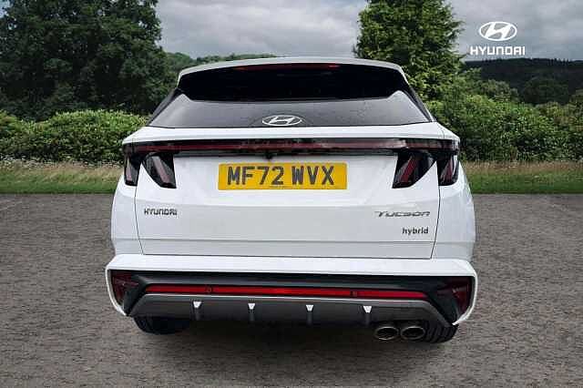 Hyundai TUCSON T-GDI N LINE S White