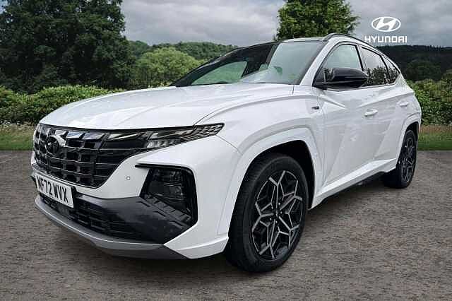 Hyundai TUCSON T-GDI N LINE S White
