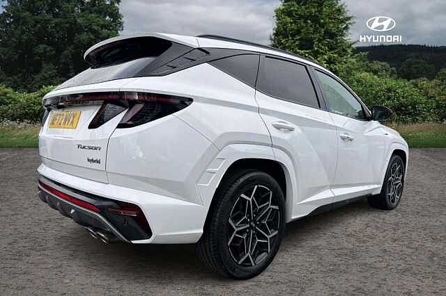 Hyundai TUCSON T-GDI N LINE S White