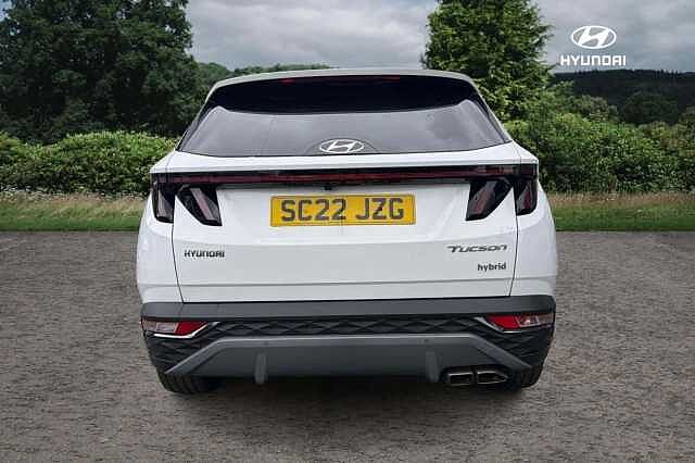 Hyundai TUCSON 1.6 TGDi Hybrid 230 Ultimate 5dr 2WD Auto White