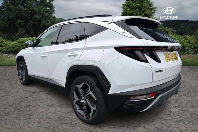 Hyundai TUCSON 1.6 TGDi Hybrid 230 Ultimate 5dr 2WD Auto White