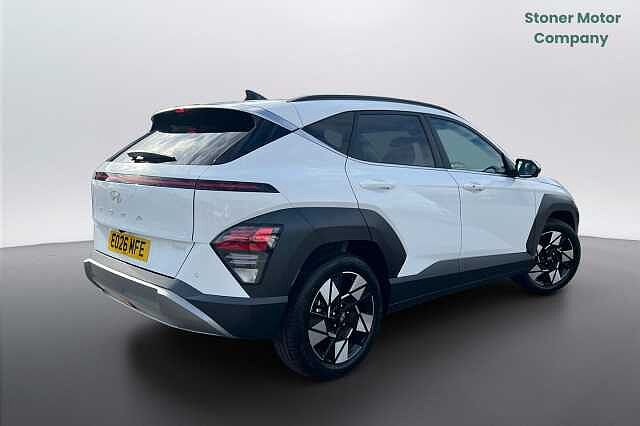 Hyundai KONA 1.6 Hybrid 138 Ultimate 5dr DCT White