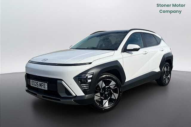 Hyundai KONA 1.6 Hybrid 138 Ultimate 5dr DCT White