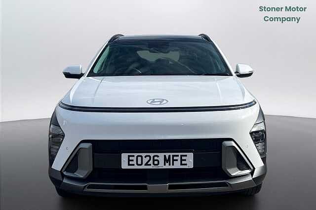 Hyundai KONA 1.6 Hybrid 138 Ultimate 5dr DCT White