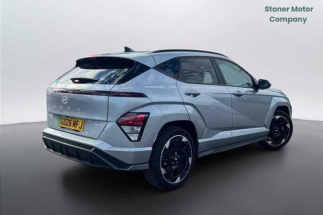 Hyundai KONA 160kW N Line 65kWh 5dr Auto Silver