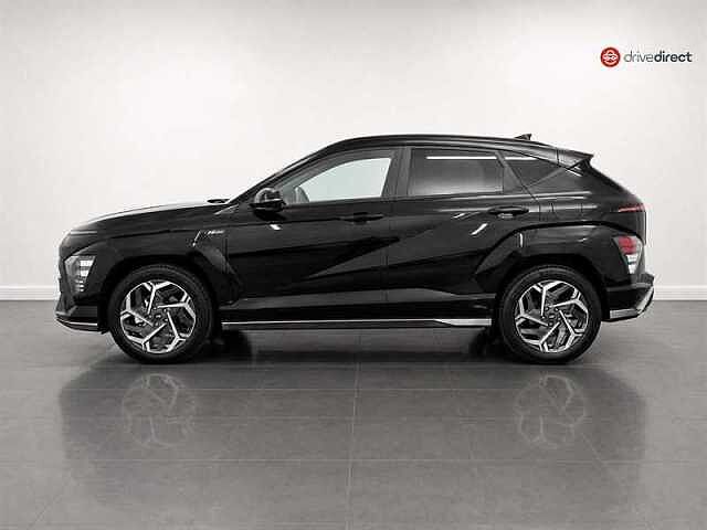Hyundai KONA 1.6 h-GDi N Line S SUV 5dr Petrol Hybrid DCT Euro 6 (s/s) (138 ps) Black