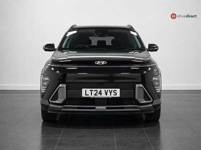 Hyundai KONA 1.6 h-GDi Ultimate SUV 5dr Petrol Hybrid DCT Euro 6 (s/s) (141 ps) Black