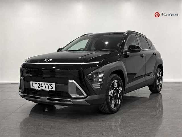 Hyundai KONA 1.6 h-GDi Ultimate SUV 5dr Petrol Hybrid DCT Euro 6 (s/s) (141 ps) Black