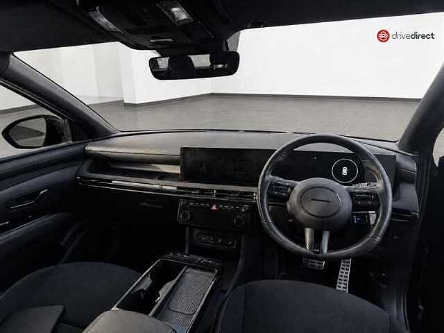 Hyundai TUCSON 1.6 T-GDi N Line S SUV 5dr Petrol Hybrid Auto Euro 6 (s/s) (215 ps) Black
