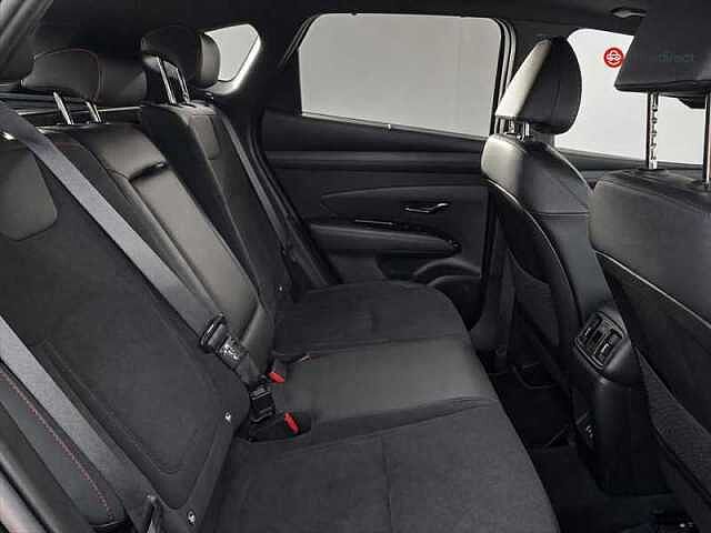 Hyundai TUCSON 1.6 T-GDi N Line S SUV 5dr Petrol Hybrid Auto Euro 6 (s/s) (215 ps) Black