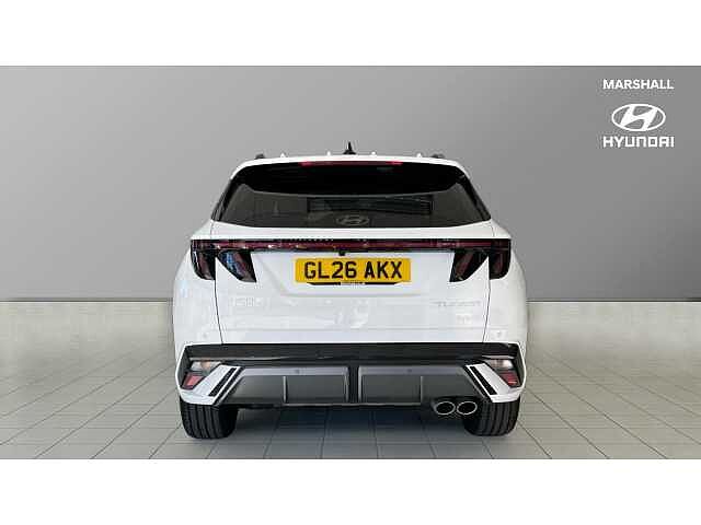 Hyundai TUCSON 1.6T 239 Hybrid N Line 5dr Auto WHITE