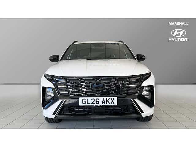 Hyundai TUCSON 1.6T 239 Hybrid N Line 5dr Auto WHITE