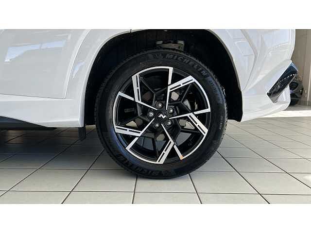 Hyundai TUCSON 1.6T 239 Hybrid N Line 5dr Auto WHITE
