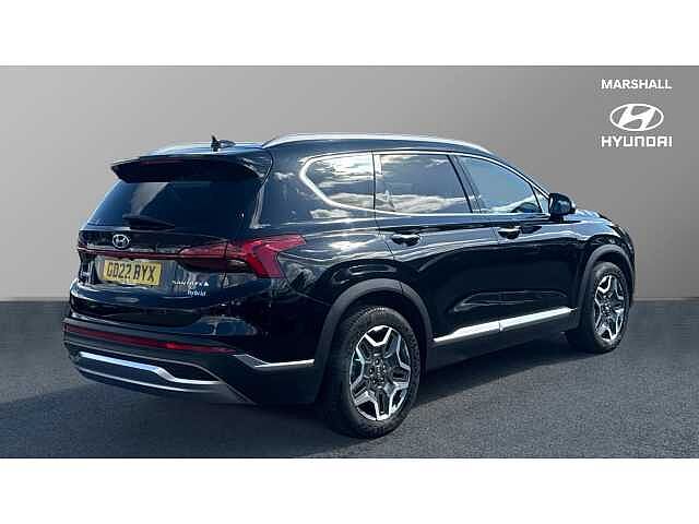 Hyundai SANTA FE SANTA FE 1.6 TGDi Hybrid Ultimate 5dr 4WD Auto BLACK