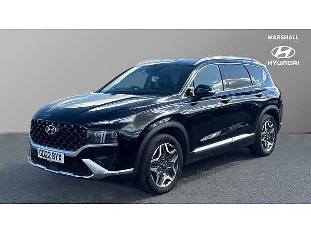 Hyundai SANTA FE SANTA FE 1.6 TGDi Hybrid Ultimate 5dr 4WD Auto BLACK