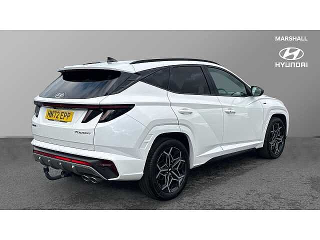 Hyundai TUCSON TUCSON 1.6 TGDi N Line 5dr 2WD White