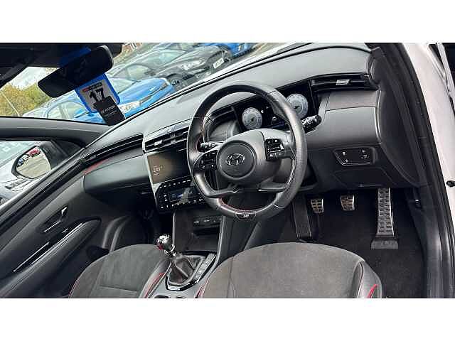 Hyundai TUCSON TUCSON 1.6 TGDi N Line 5dr 2WD White
