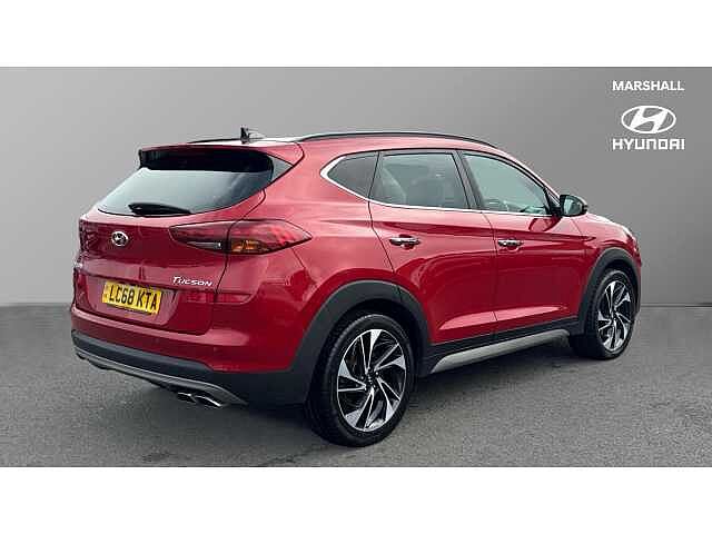 Hyundai TUCSON TUCSON 1.6 TGDi 177 Premium SE 5dr 2WD DCT Red