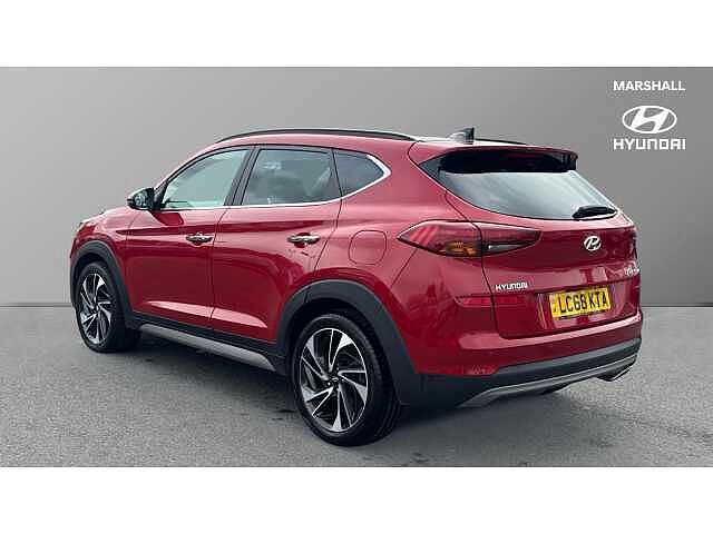 Hyundai TUCSON TUCSON 1.6 TGDi 177 Premium SE 5dr 2WD DCT Red