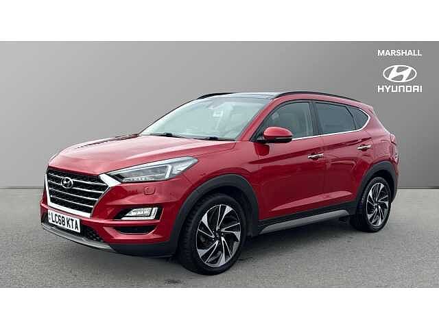Hyundai TUCSON TUCSON 1.6 TGDi 177 Premium SE 5dr 2WD DCT Red