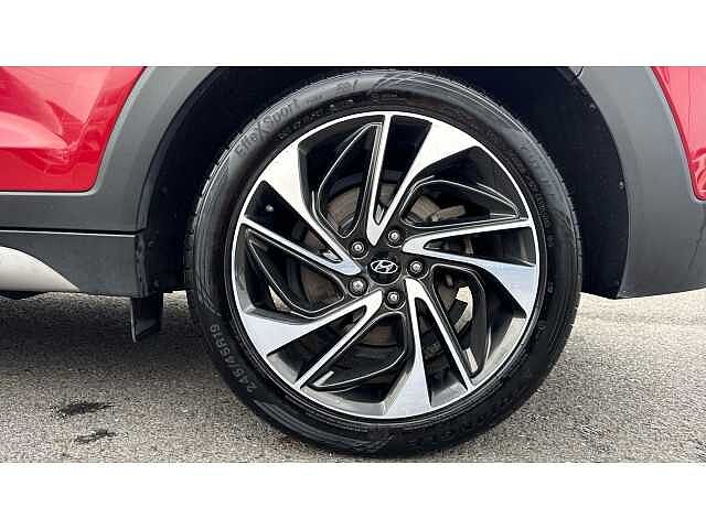 Hyundai TUCSON TUCSON 1.6 TGDi 177 Premium SE 5dr 2WD DCT Red
