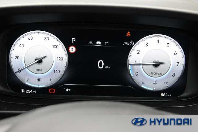 Hyundai BAYON 1.0 TGDi [90] Tech Line 5dr DCT VIBRANT BLUE PEARL
