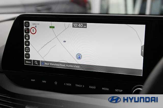 Hyundai BAYON 1.0 TGDi [90] Tech Line 5dr DCT VIBRANT BLUE PEARL