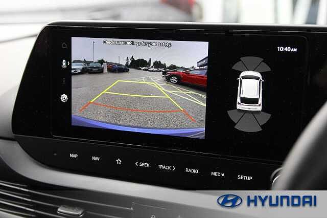 Hyundai BAYON 1.0 TGDi [90] Tech Line 5dr DCT VIBRANT BLUE PEARL