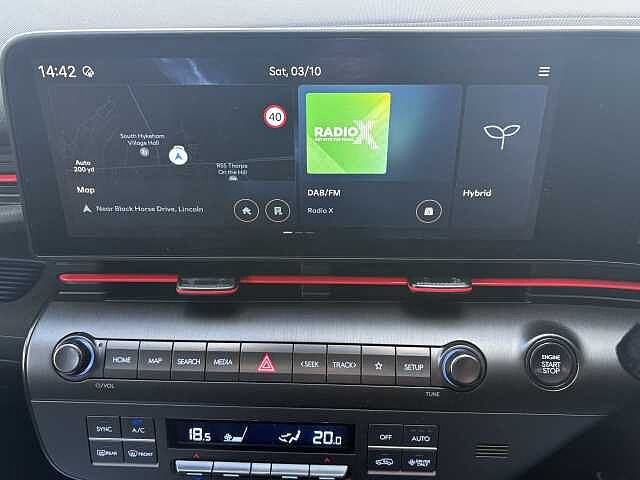 Hyundai KONA N Line Hybrid 1.6 GDi HEV (141ps) Atlas White