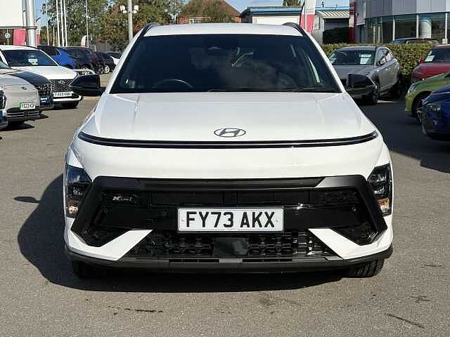 Hyundai KONA N Line Hybrid 1.6 GDi HEV (141ps) Atlas White