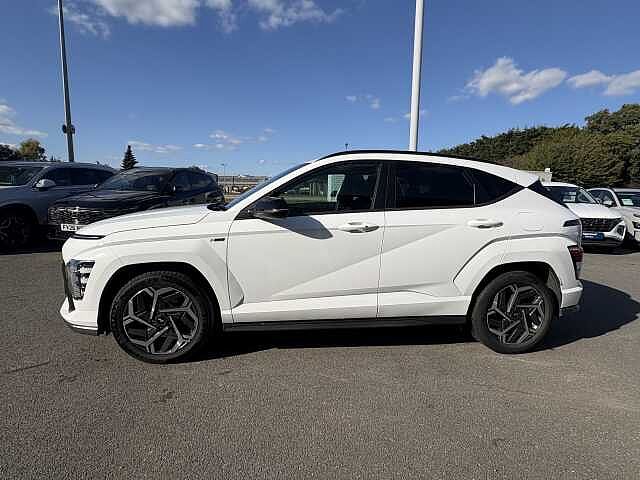 Hyundai KONA N Line Hybrid 1.6 GDi HEV (141ps) Atlas White