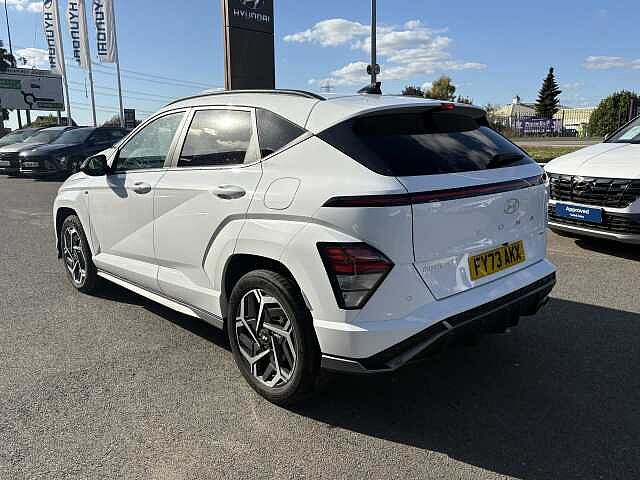Hyundai KONA N Line Hybrid 1.6 GDi HEV (141ps) Atlas White
