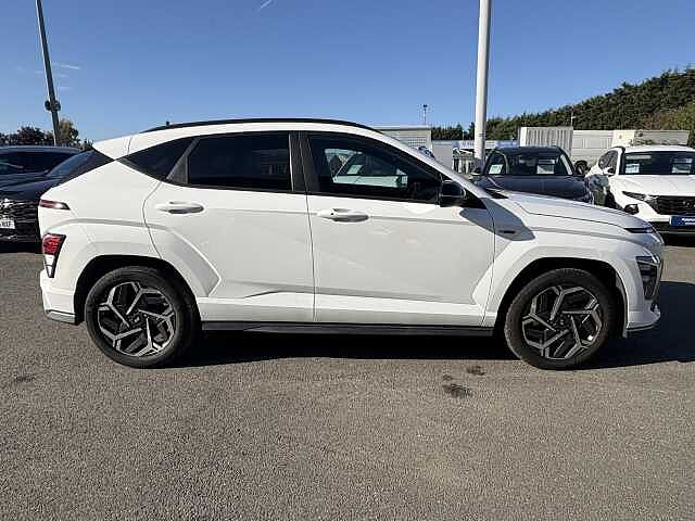 Hyundai KONA N Line Hybrid 1.6 GDi HEV (141ps) Atlas White