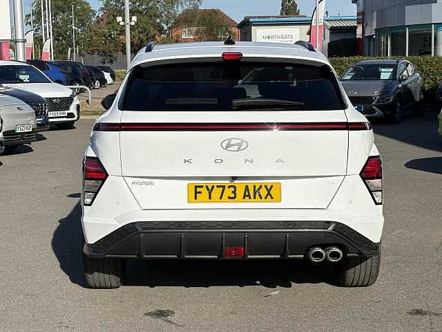 Hyundai KONA N Line Hybrid 1.6 GDi HEV (141ps) Atlas White