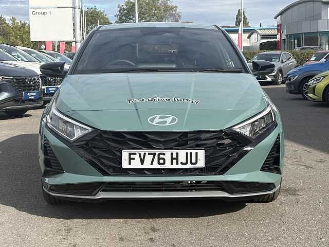 Hyundai I20 Black Line 1.0 T-GDi (90ps) Mangrove Green