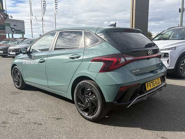 Hyundai I20 Black Line 1.0 T-GDi (90ps) Mangrove Green