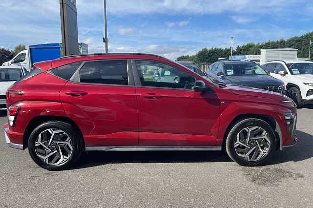Hyundai KONA N Line Hybrid 1.6 GDi HEV (129ps) Ultimate Red