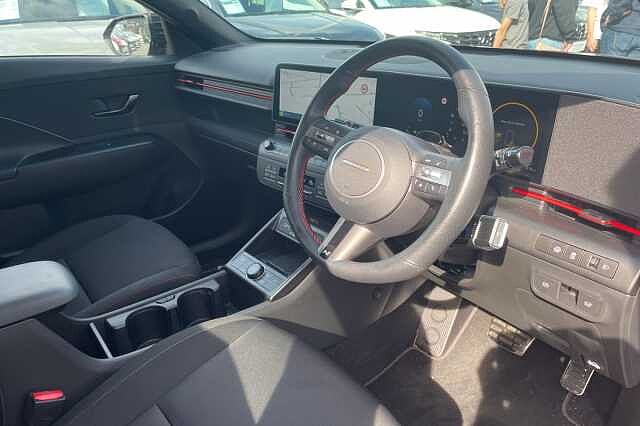 Hyundai KONA N Line Hybrid 1.6 GDi HEV (129ps) Ultimate Red