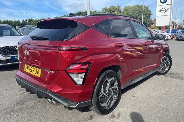 Hyundai KONA N Line Hybrid 1.6 GDi HEV (129ps) Ultimate Red