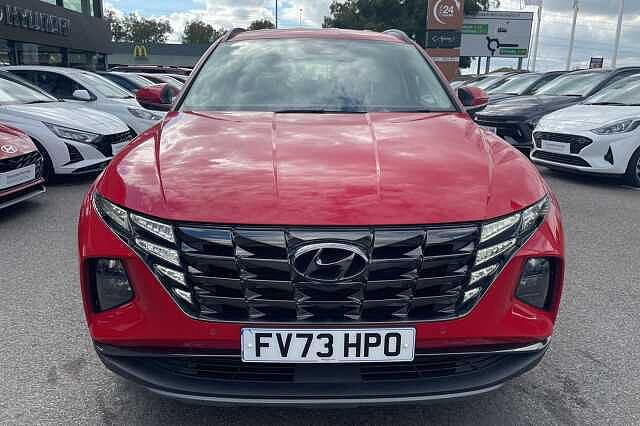 Hyundai TUCSON Premium Hybrid 1.6 T-GDi HEV (230ps) Red