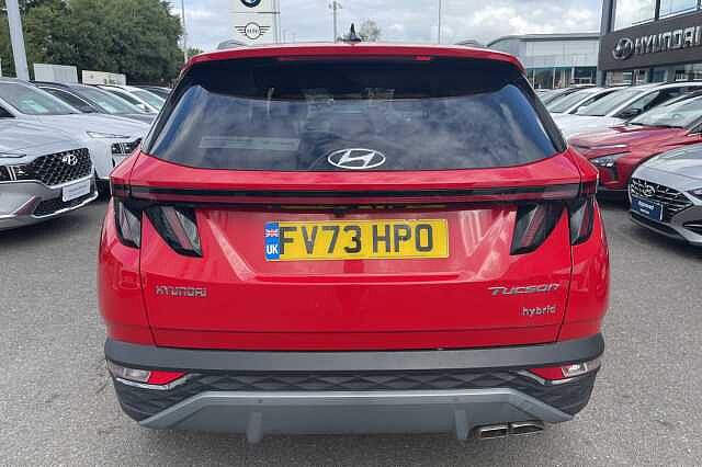 Hyundai TUCSON Premium Hybrid 1.6 T-GDi HEV (230ps) Red